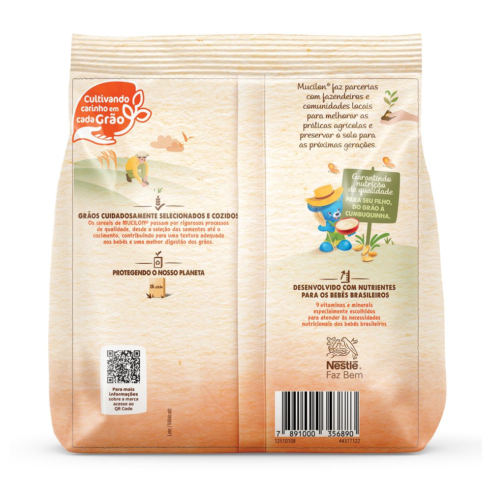 Cereal Infantil Mucilon Multicereais 360g - Imagem 2