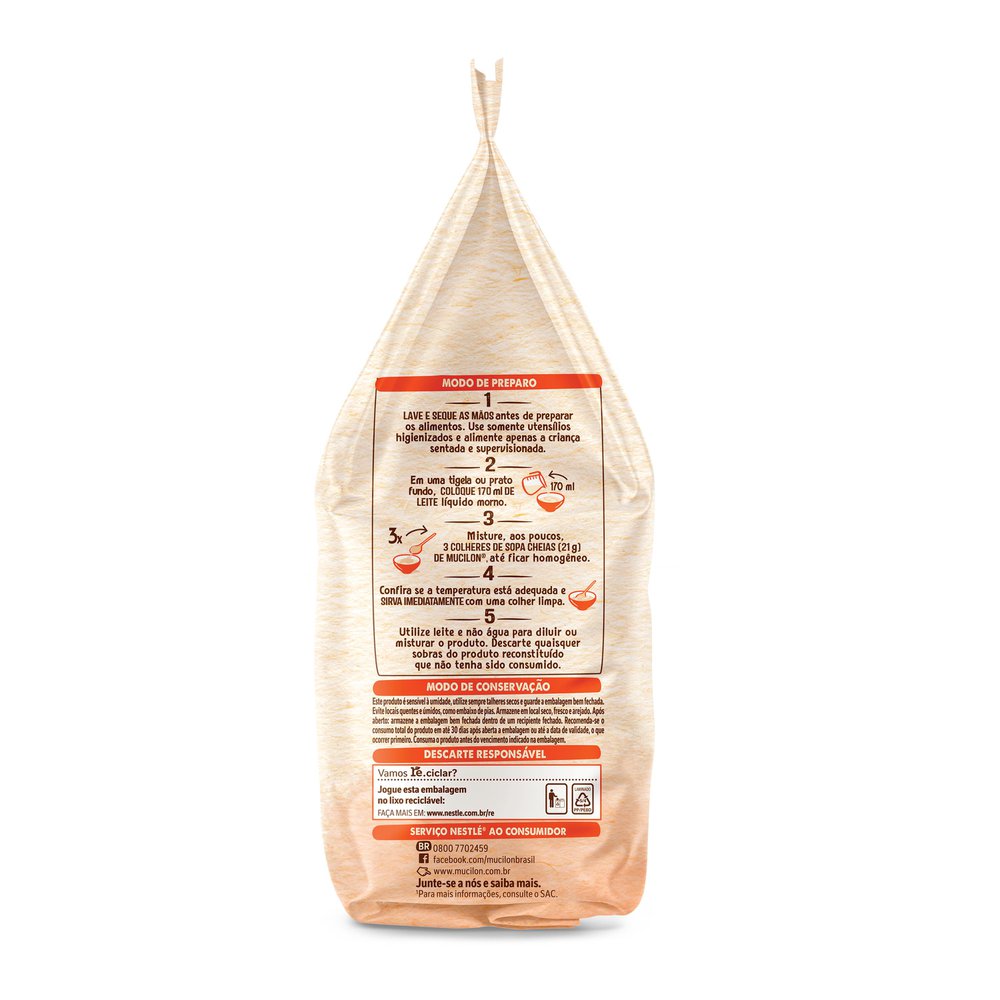 Cereal Infantil Mucilon Multicereais 360g - Imagem 3