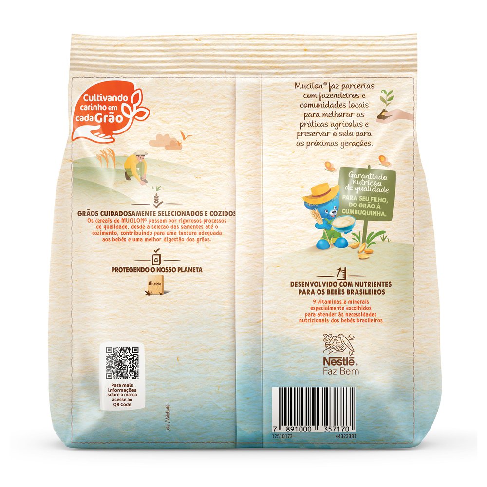 Cereal Infantil Mucilon Arroz 360g - Imagem 2
