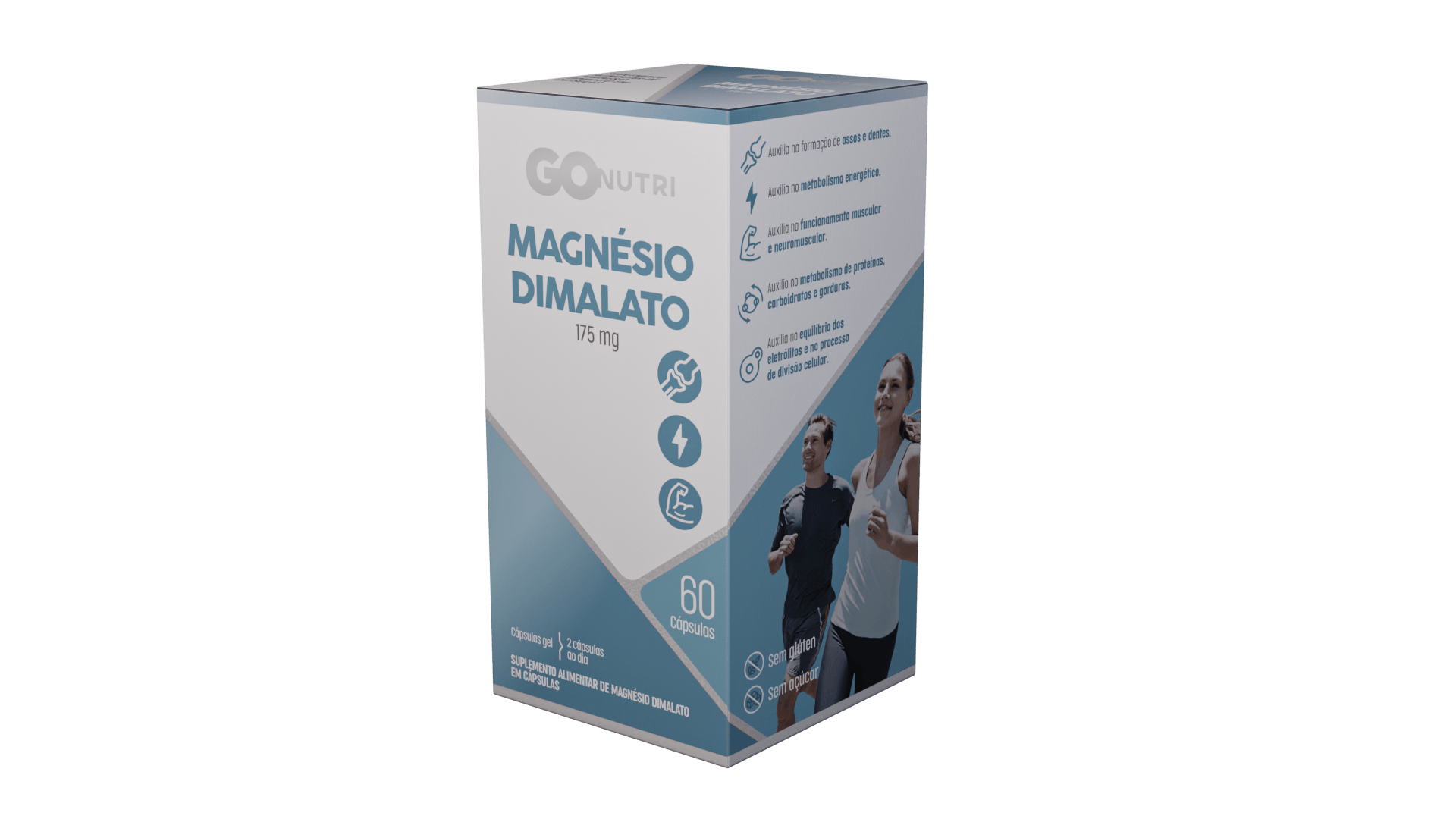 Magnesio Dimalato Gonutri - 60 Cápsulas - Imagem 4