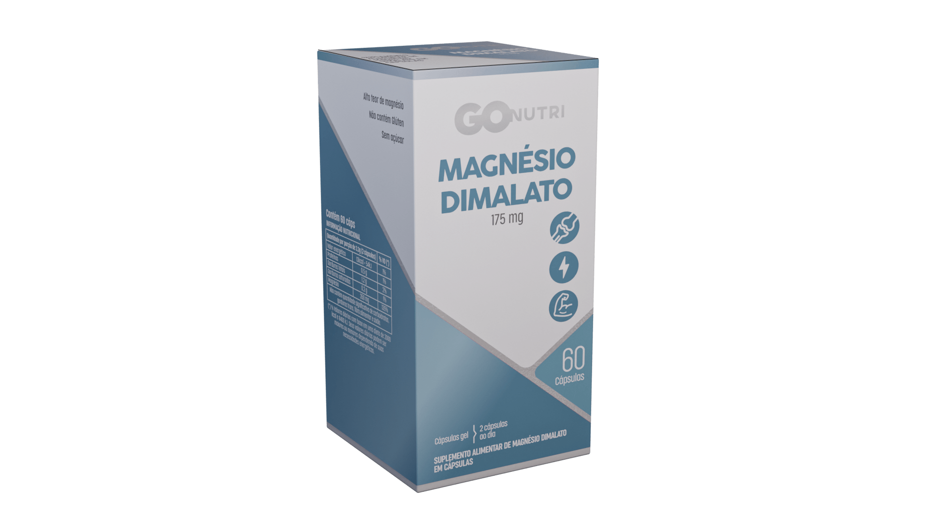 Magnesio Dimalato Gonutri - 60 Cápsulas - Imagem 5