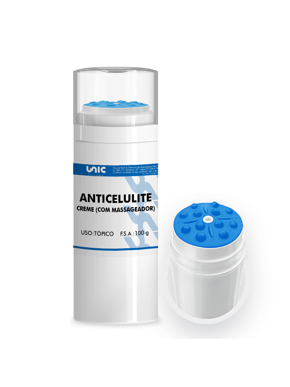 Creme Anticelulite Redutor de Medidas e Flacidez 100g Unicpharma