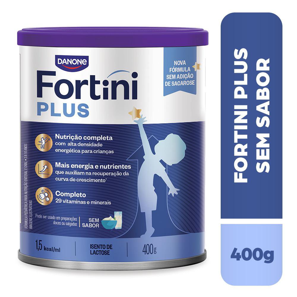 Suplemento Infantil Fortini Plus Sem Sabor - 400g - Imagem 2