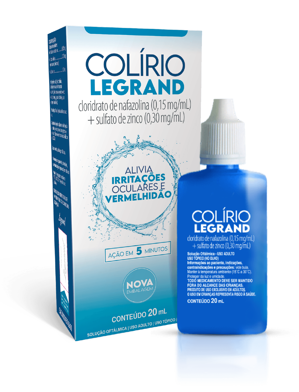 Colírio Solução Oftálmica Legrand - 20Ml