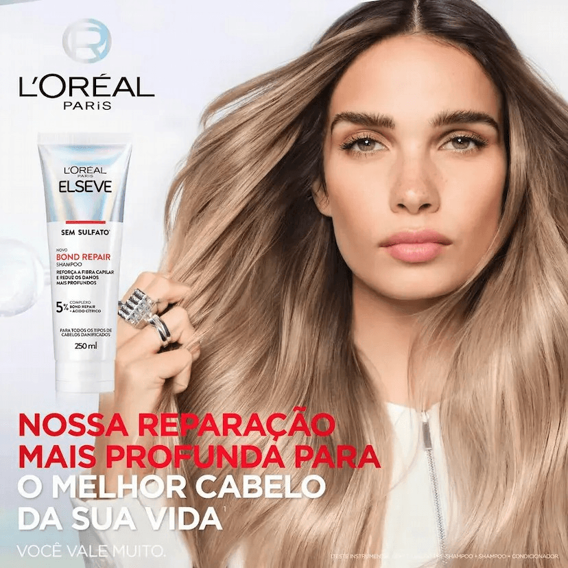 Shampoo L'oréal Paris Elseve Bond Repair - 250ml - Imagem 2