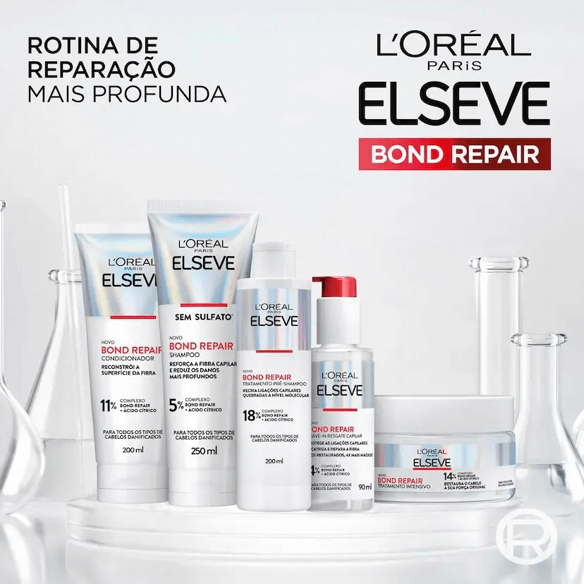 Shampoo L'oréal Paris Elseve Bond Repair - 250ml - Imagem 7