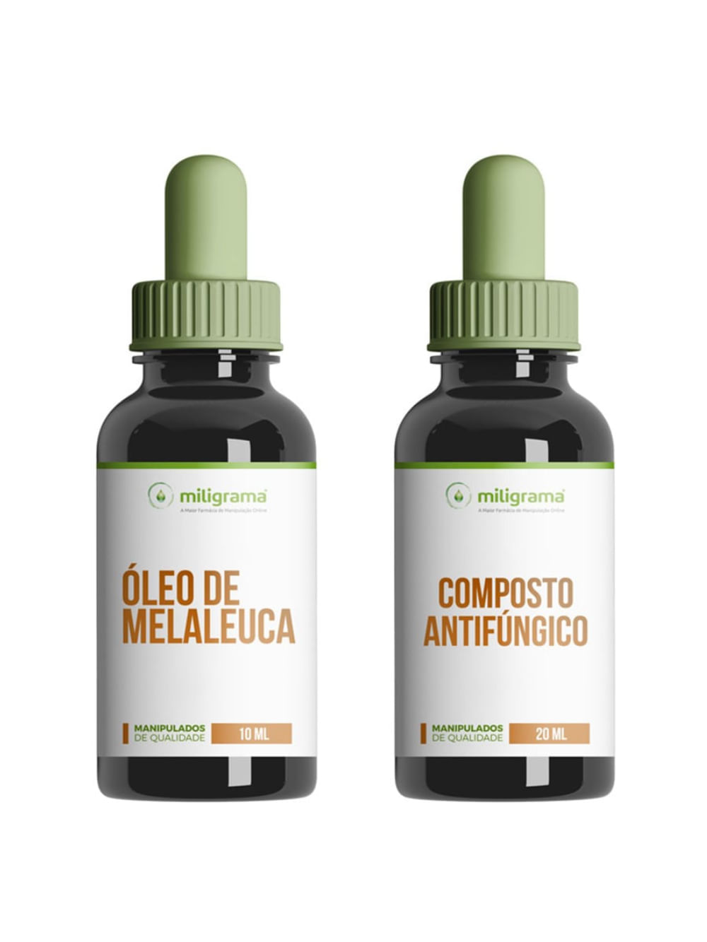 Tratamento Micose de Unha: Óleo de Melaleuca + Solução com Fluconazol