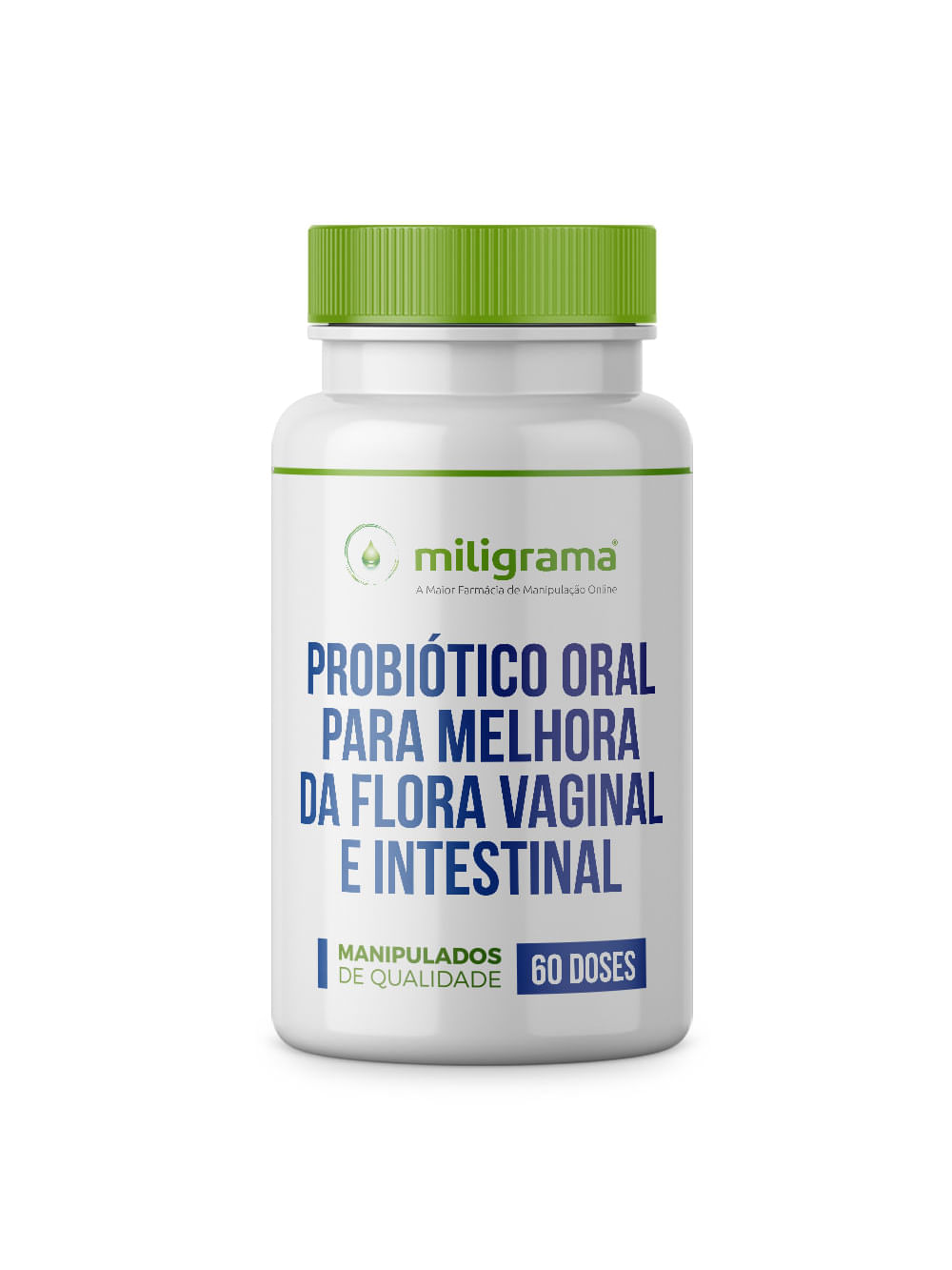 Probiótico oral para melhora da flora vaginal e intestinal