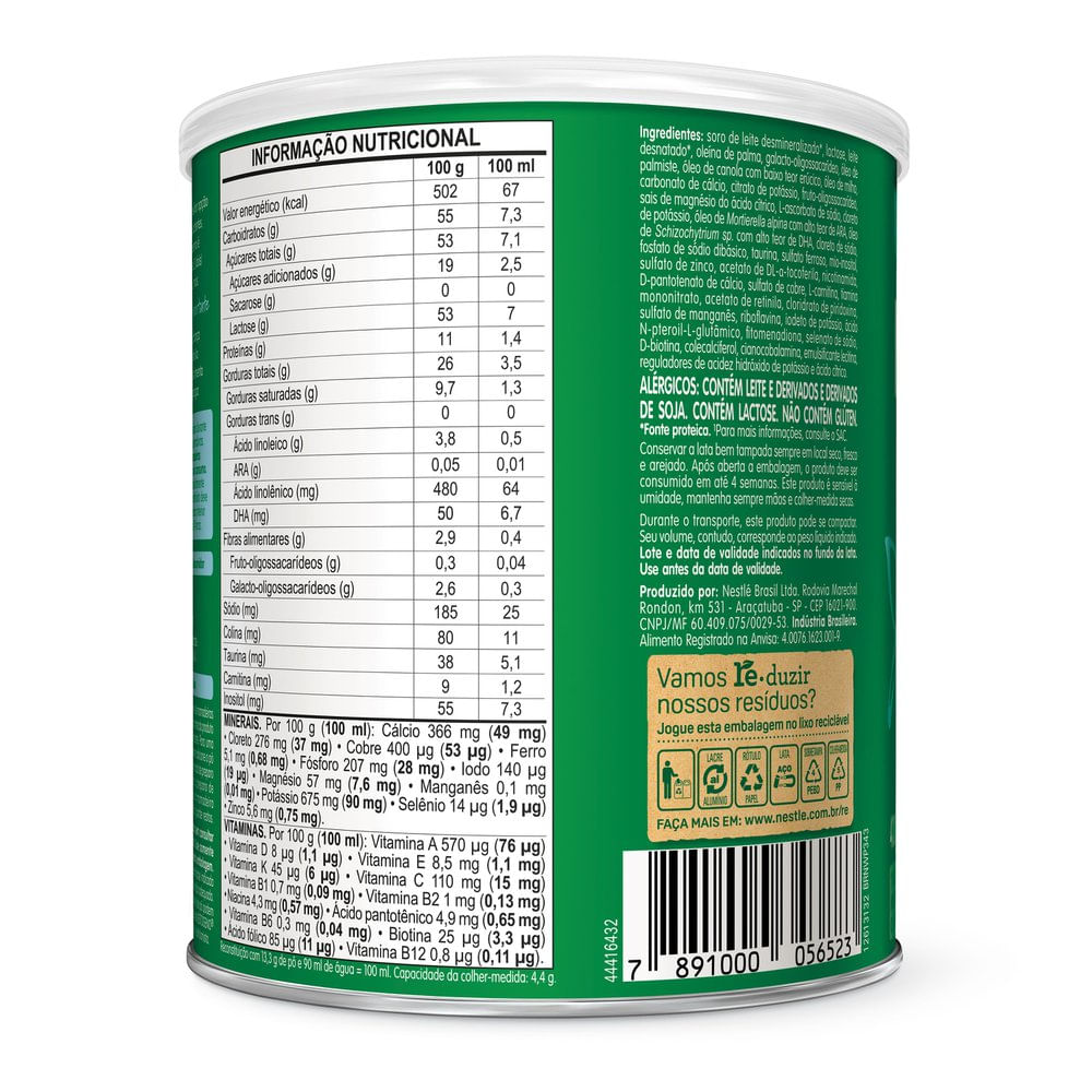 Fórmula Infantil Nestogeno 0 a 6 meses - 400g - Imagem 4