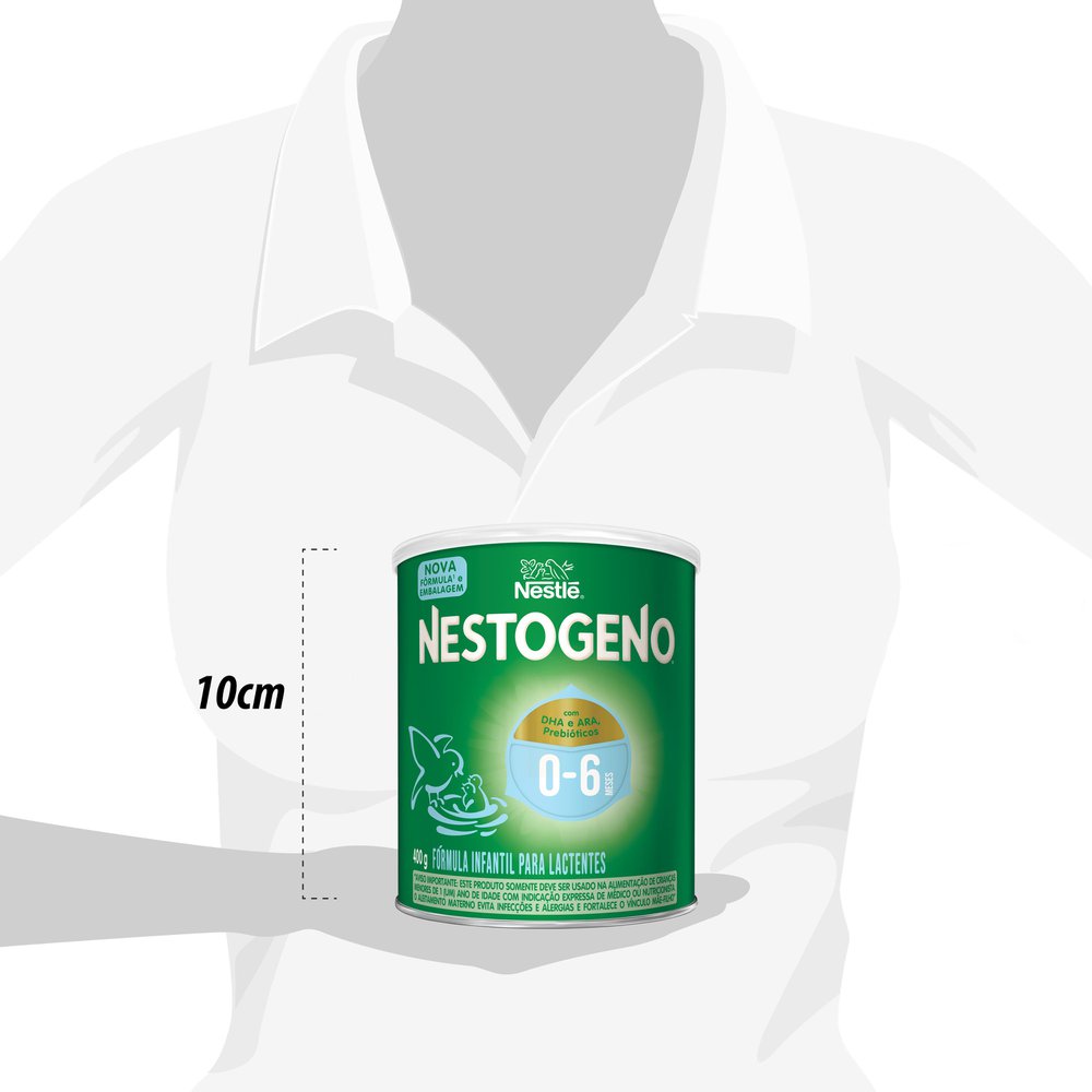 Fórmula Infantil Nestogeno 0 a 6 meses - 400g - Imagem 5