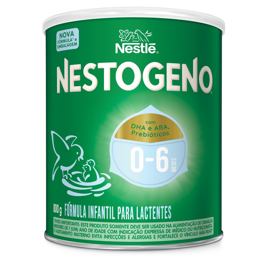 Fórmula Infantil Nestogeno 0 a 6 meses - 800g