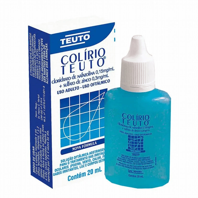 Colírio Teuto Solução Oftálmica - 20Ml