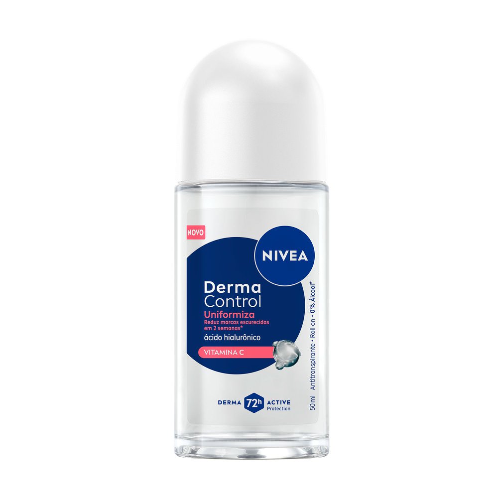 NIVEA Desodorante Roll-on Derma Control Uniformiza - 50ml