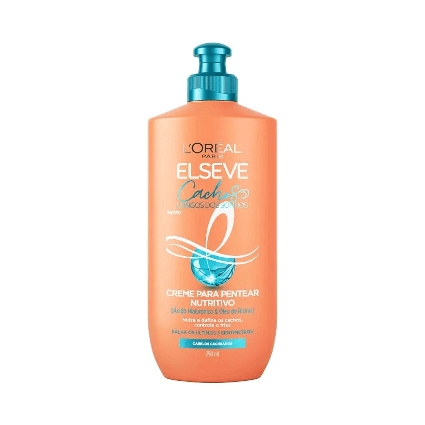 Creme para Pentear Nutritivo Elseve Cachos Longos dos Sonhos - 250ml