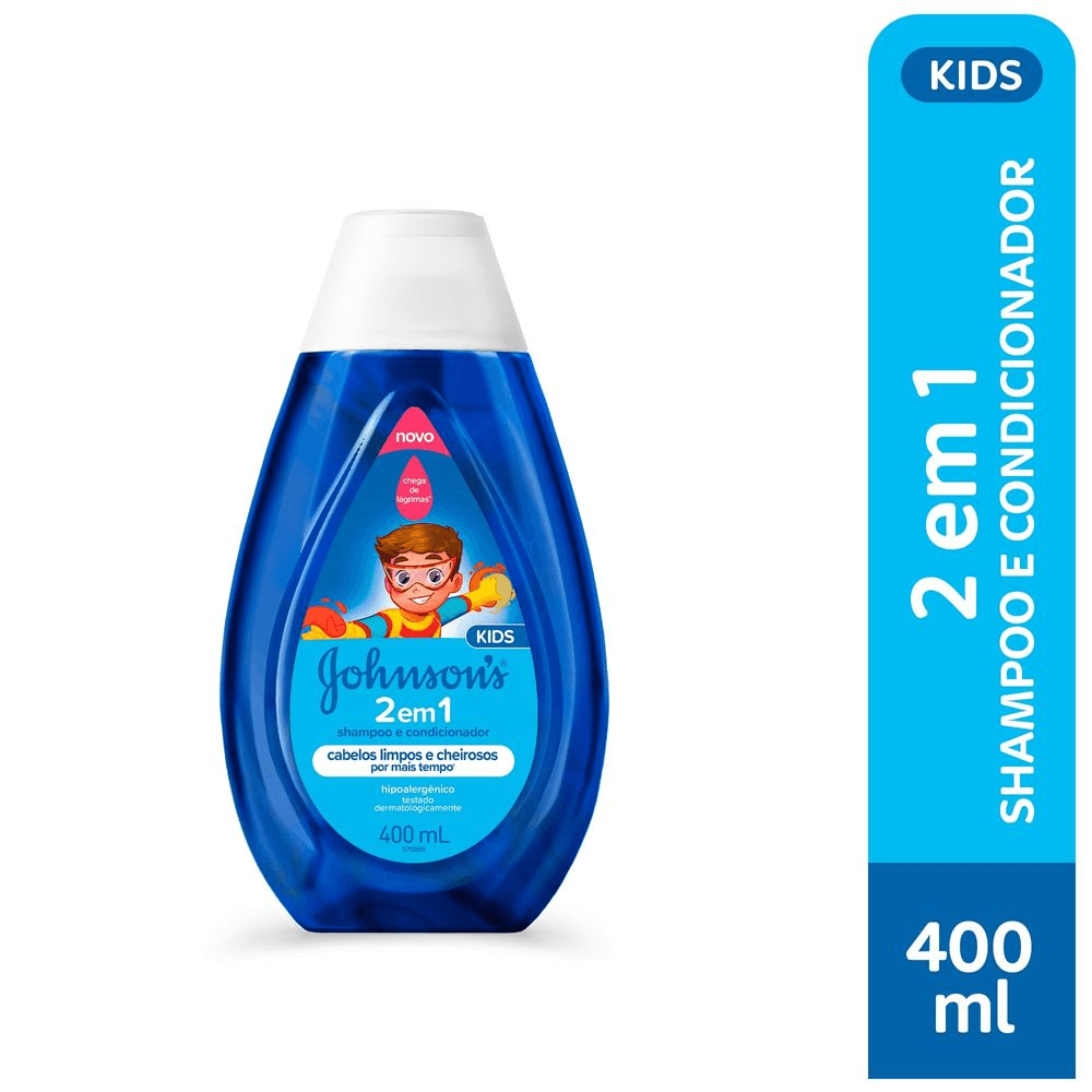 Shampoo 2 em 1 Johnson's Kids - 400ml - Imagem 2