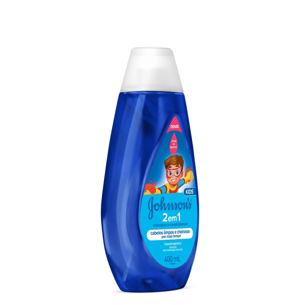 Shampoo 2 em 1 Johnson's Kids - 400ml - Imagem 3