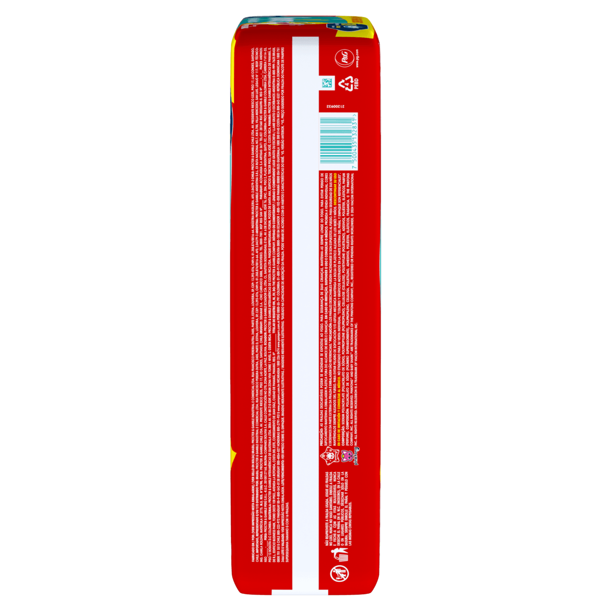 Pampers Fralda Descartável Supersec G 9-13kg 80un Alta Absorção Anti-vazamento - Imagem 4