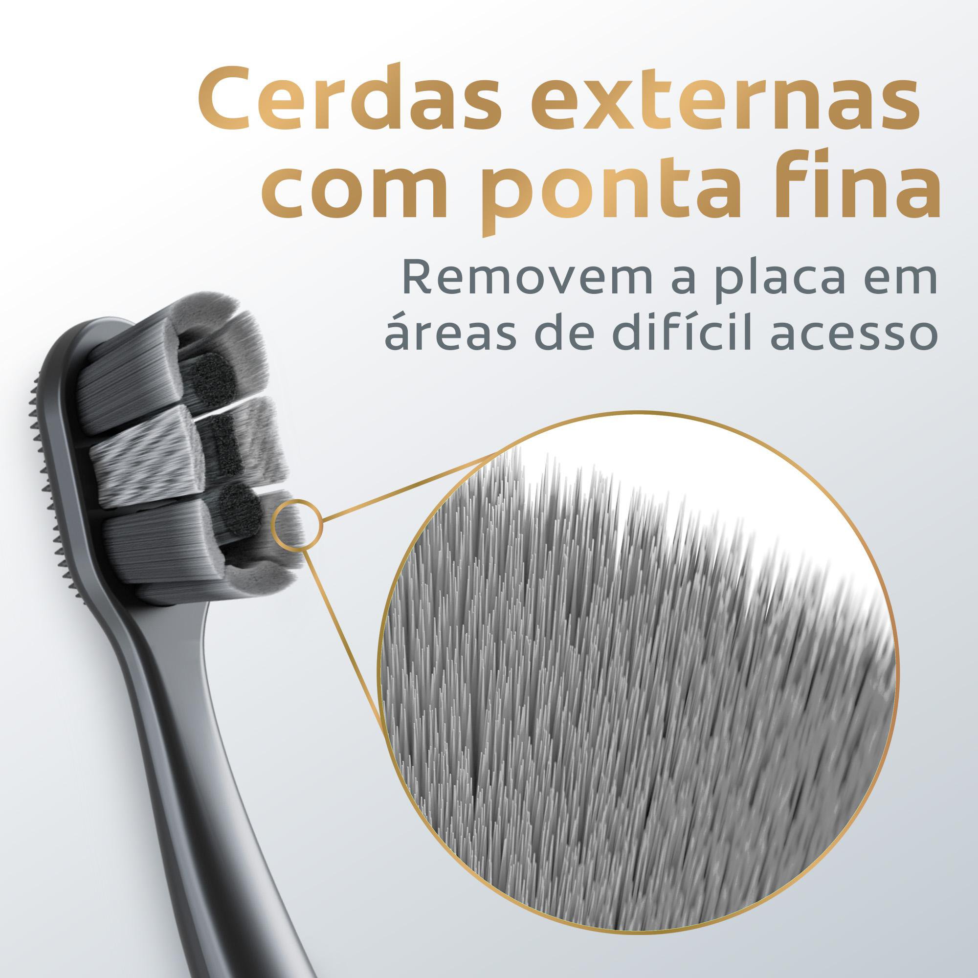 Escova Dental Suave Whitening Colgate Total Active Prevention - 2 Unidades - Imagem 5