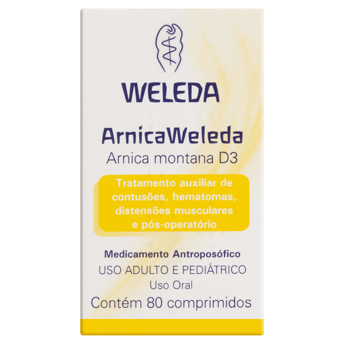 Arnica Weleda D3 80 Comprimidos