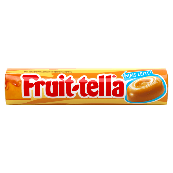 Bala Dura Caramelo Fruit-Tella - 41g Bala Dura Caramelo Fruit-Tella Pacote 41g