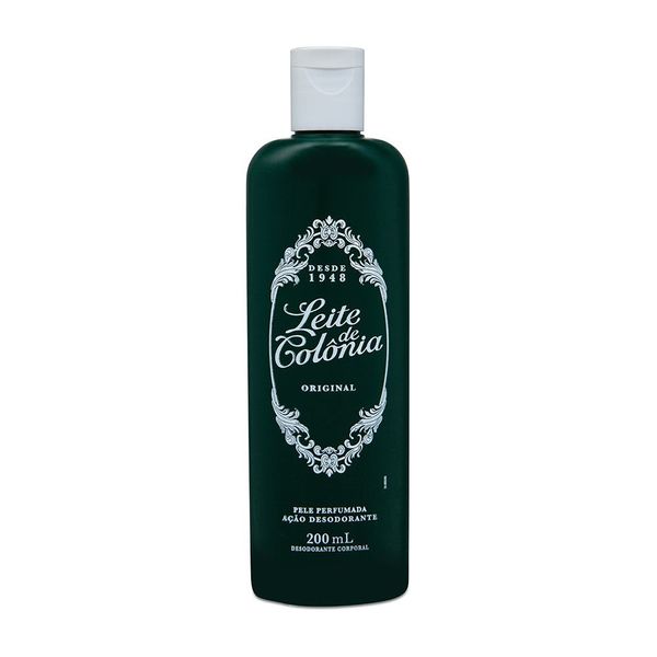 Loção Corporal Tradicional 200ml Leite de Colônia Loção Leite Colônia Tradicional 200Ml - Leite De Colonia