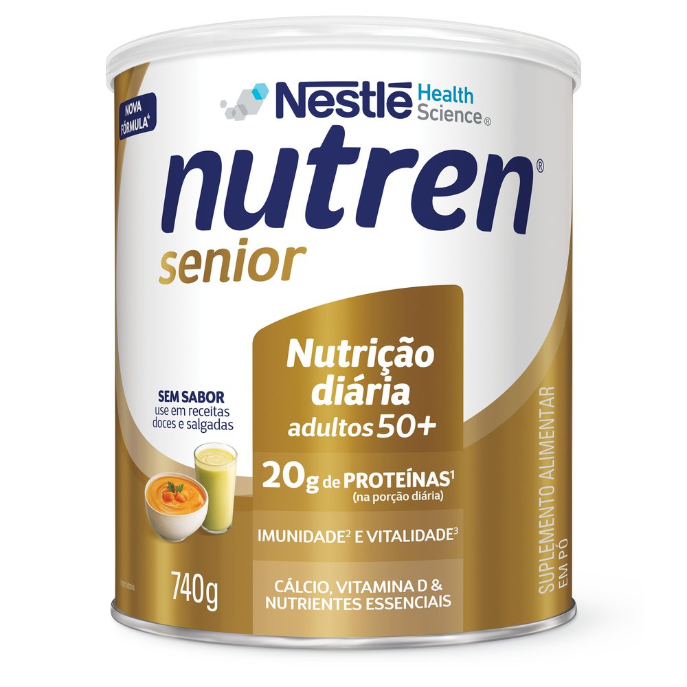 Suplemento Alimentar Nutren Senior Sem Sabor - 740g - Imagem 3