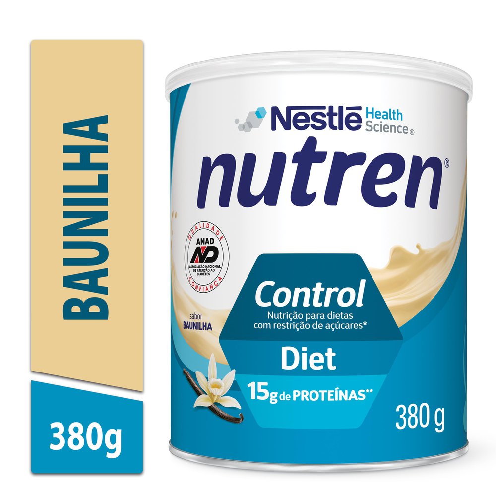 Complemento Alimentar Nutren Control Baunilha - 380g - Imagem 2