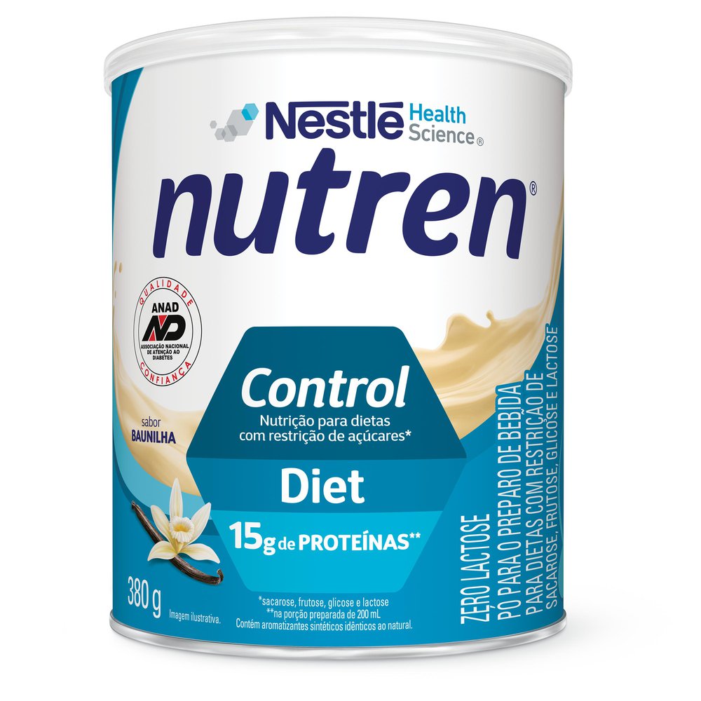 Complemento Alimentar Nutren Control Baunilha - 380g - Imagem 3