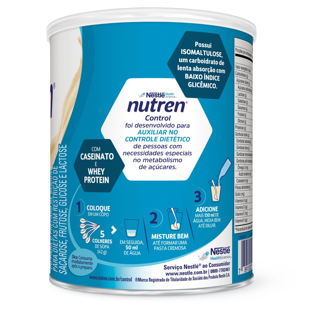 Complemento Alimentar Nutren Control Baunilha - 380g - Imagem 4