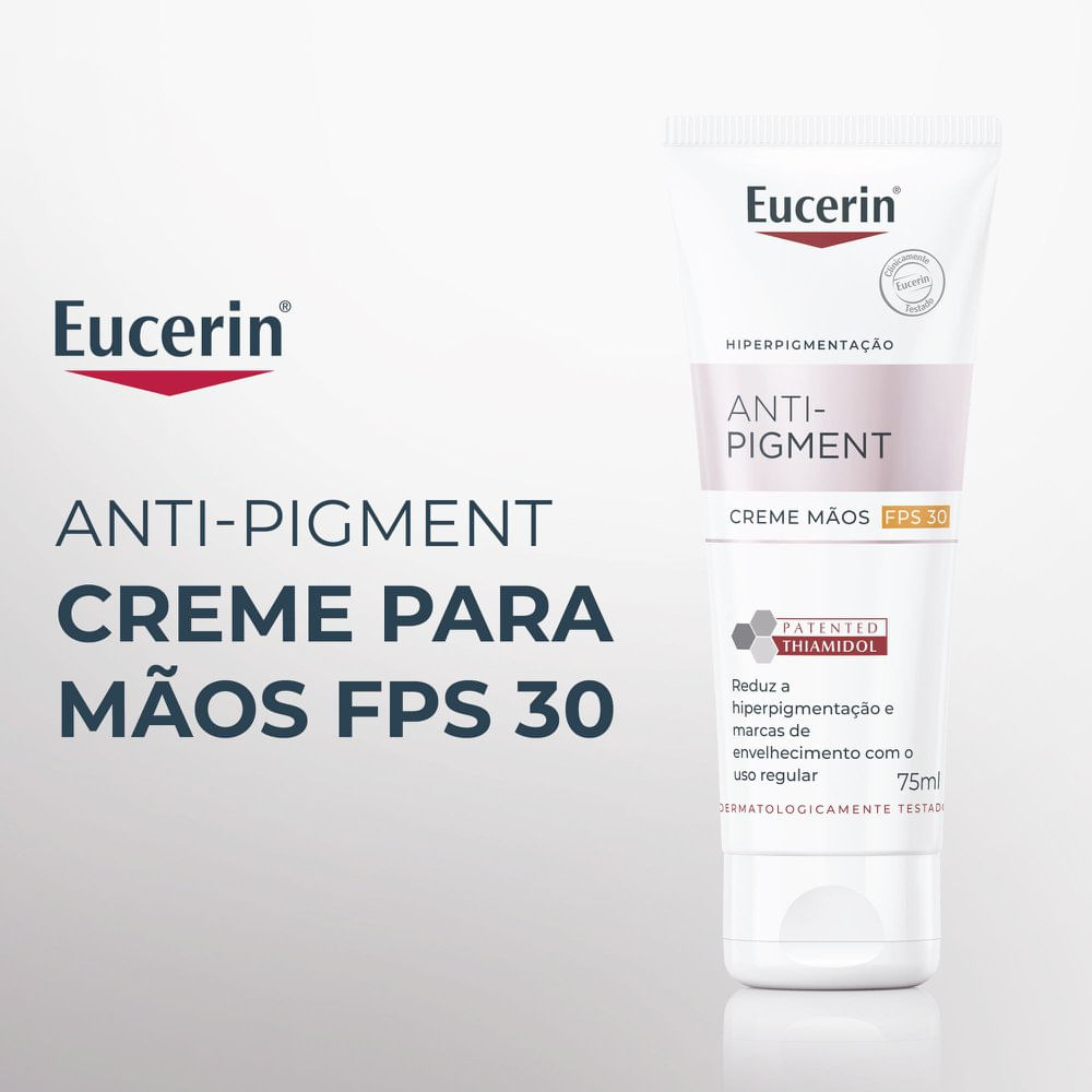 Creme Clareador de Mãos Eucerin Anti-Pigment FPS 30 75ml - Imagem 2