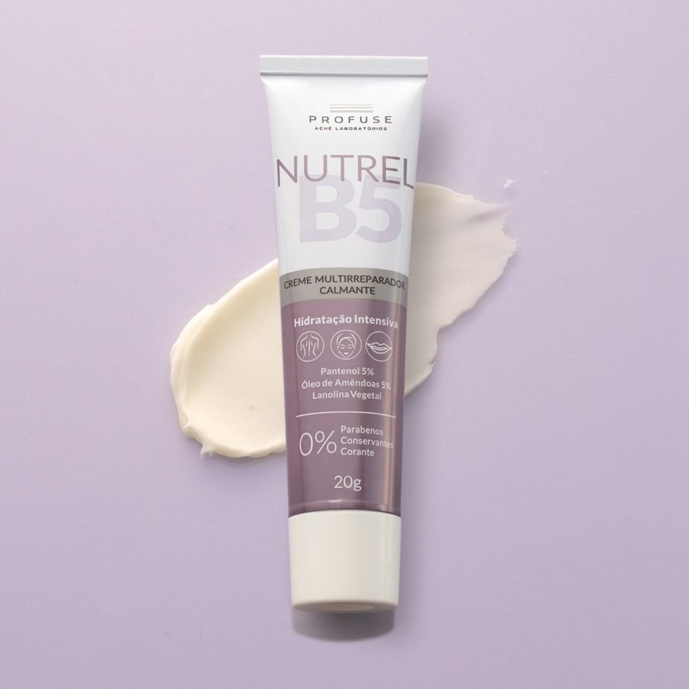 Profuse Nutrel B5 Creme Multirreparador Calmante Corpo e Rosto - 20g - Imagem 3