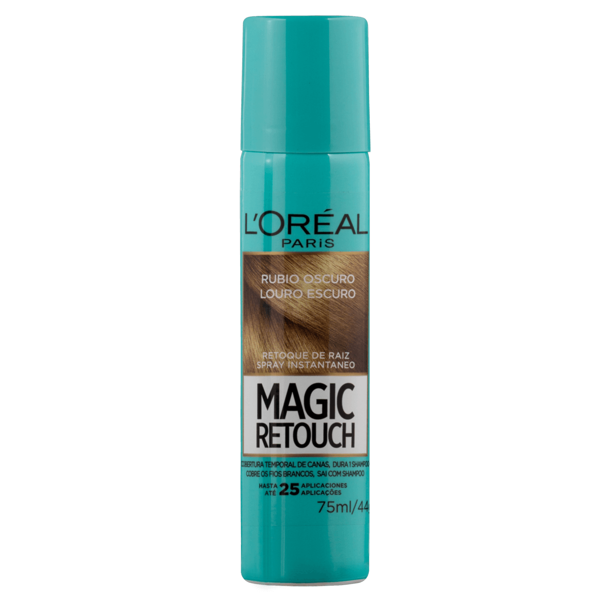 Retoque de Raiz LOréal Paris Spray Instantâneo Magic Retouch Louro Escuro, 75ml