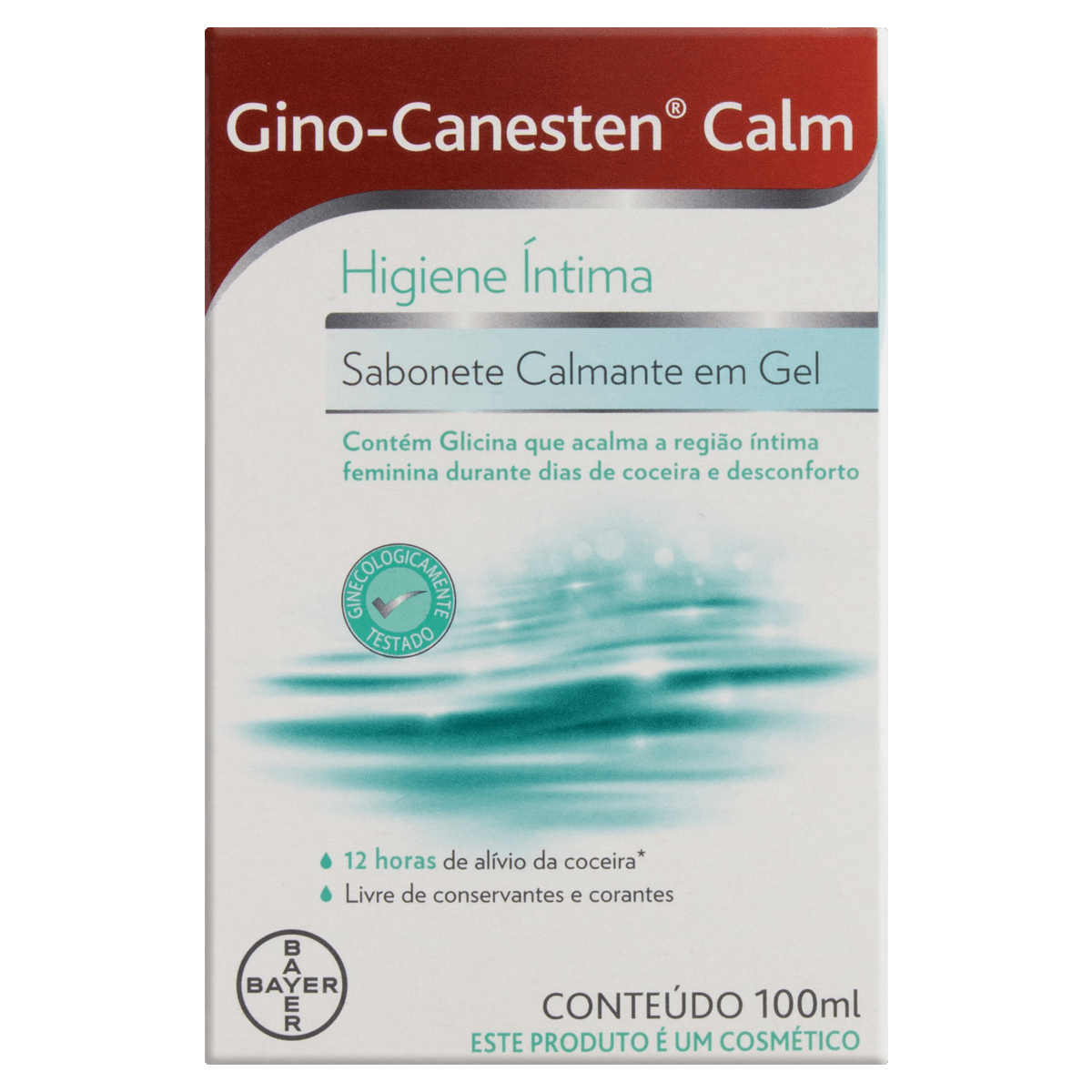 Sabonete Gel Íntimo Gino-Canesten Calm - 100ml