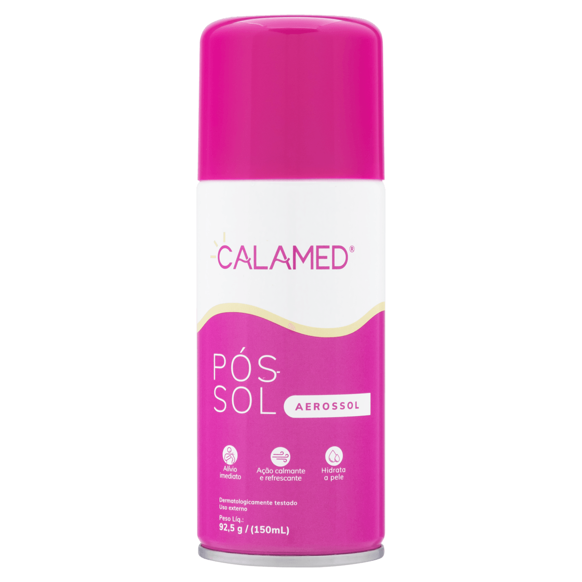 Pós-Sol Aerossol Calamed Frasco 150ml Spray