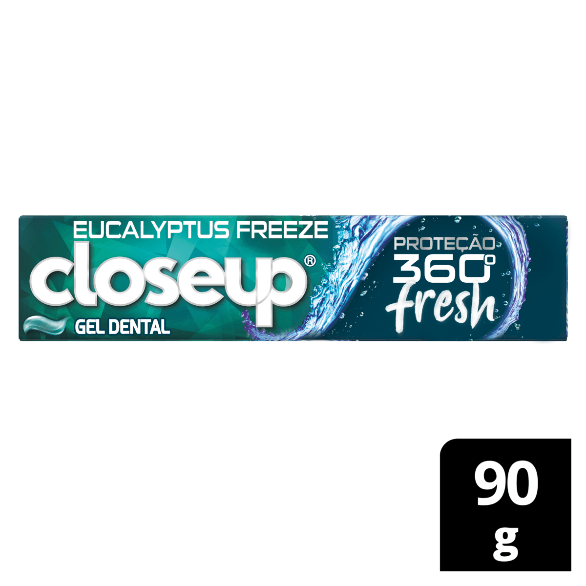 Gel Dental Close Up Proteção 360º Fresh Eucalyptus Freeze 90 GR - Imagem 3
