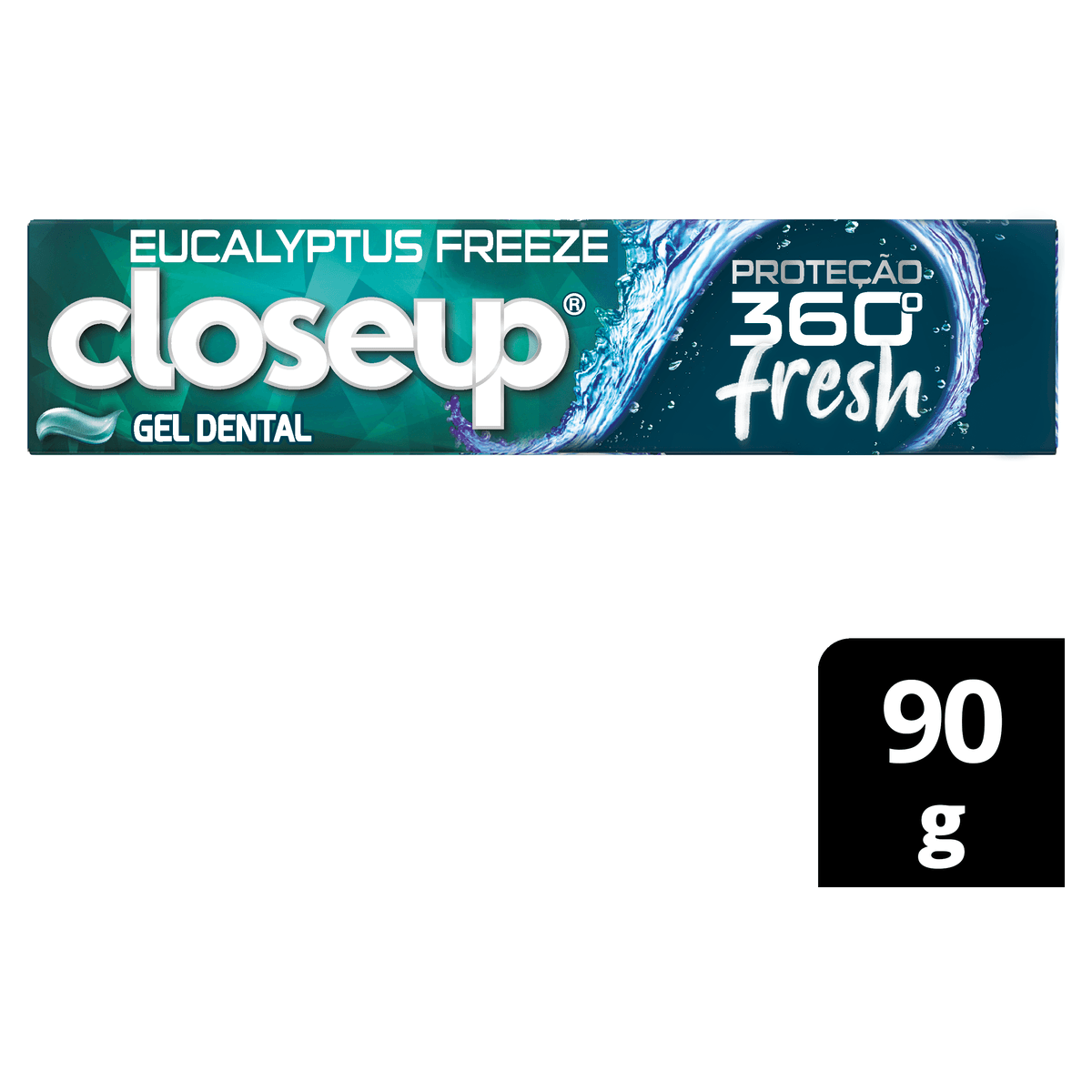 Gel Dental Close Up Proteção 360º Fresh Eucalyptus Freeze 90 GR - Imagem 4