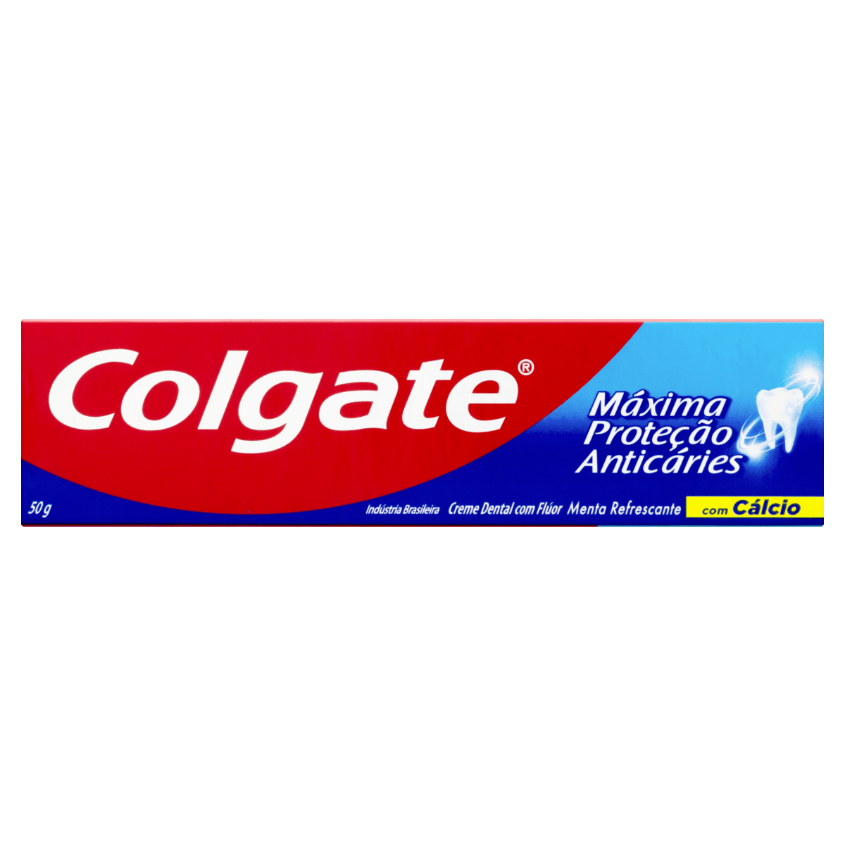 Creme Dental Menta Refrescante Colgate Máxima Proteção Anticáries Caixa 50g - Imagem 2