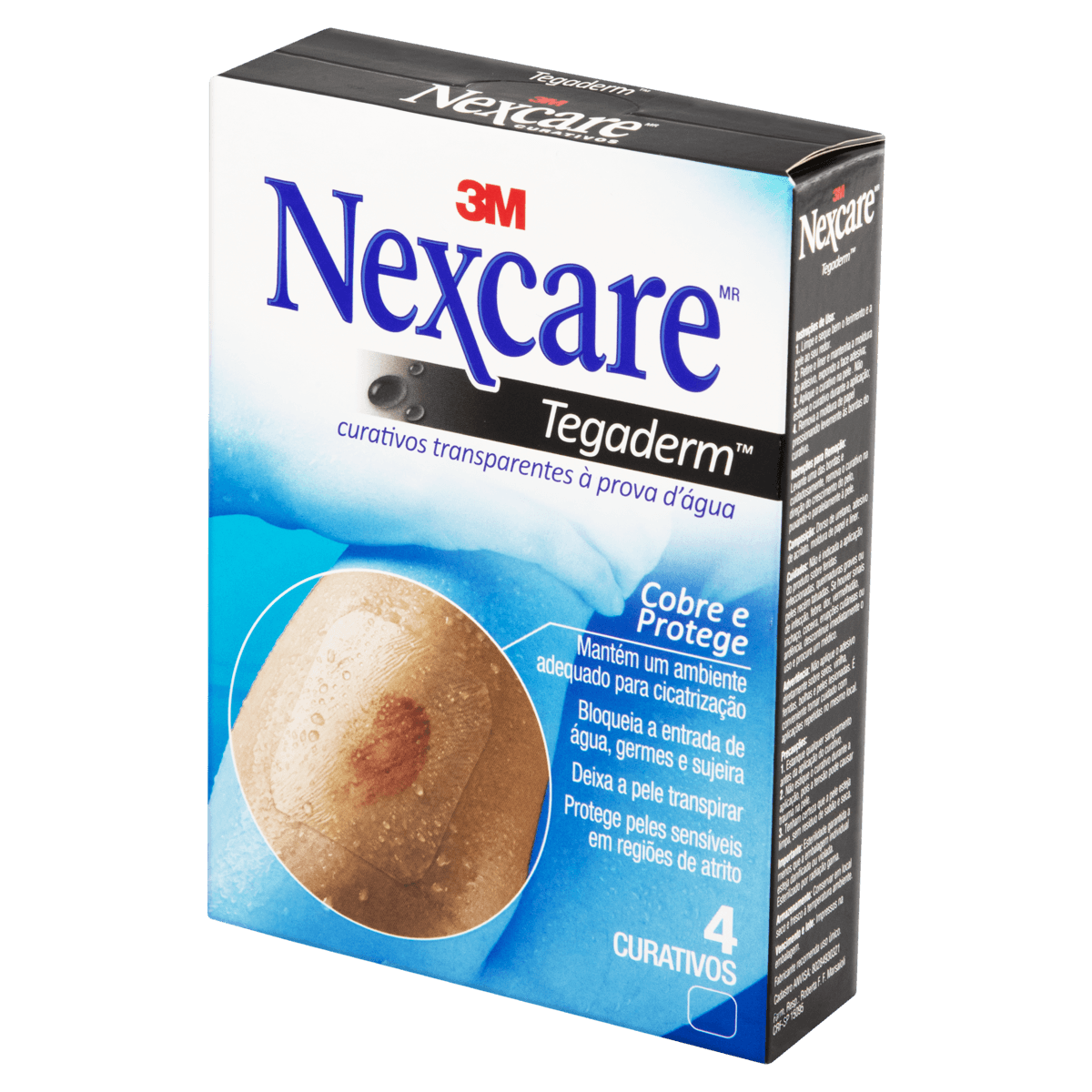 Curativos Nexcare Tegaderm S/Pad 04Un - Nexcare