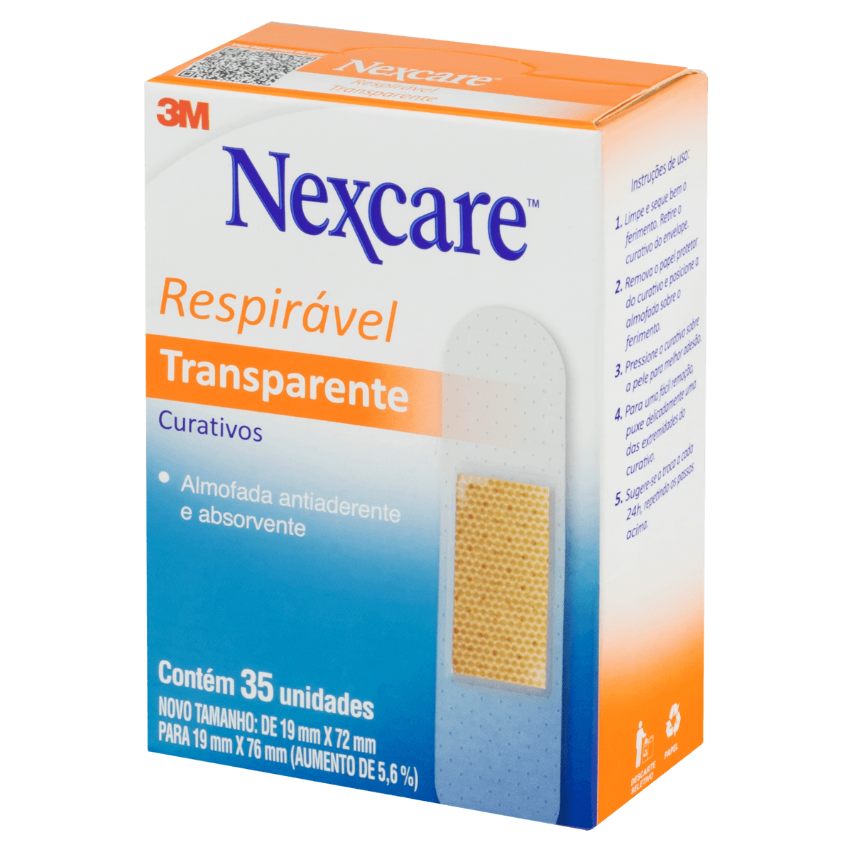 CURATIVOS NEXCARE TRASNP C/35UNID