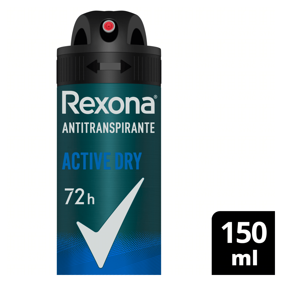 Desodorante Antitranspirante Aerosol Rexona Active Dry - 150ml - Imagem 2