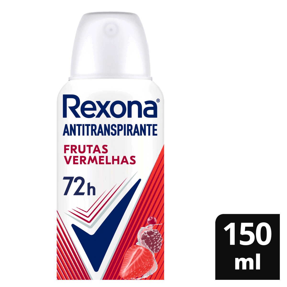 Antitranspirante Aerossol Frutas Vermelhas Rexona 150ml Spray - Imagem 5