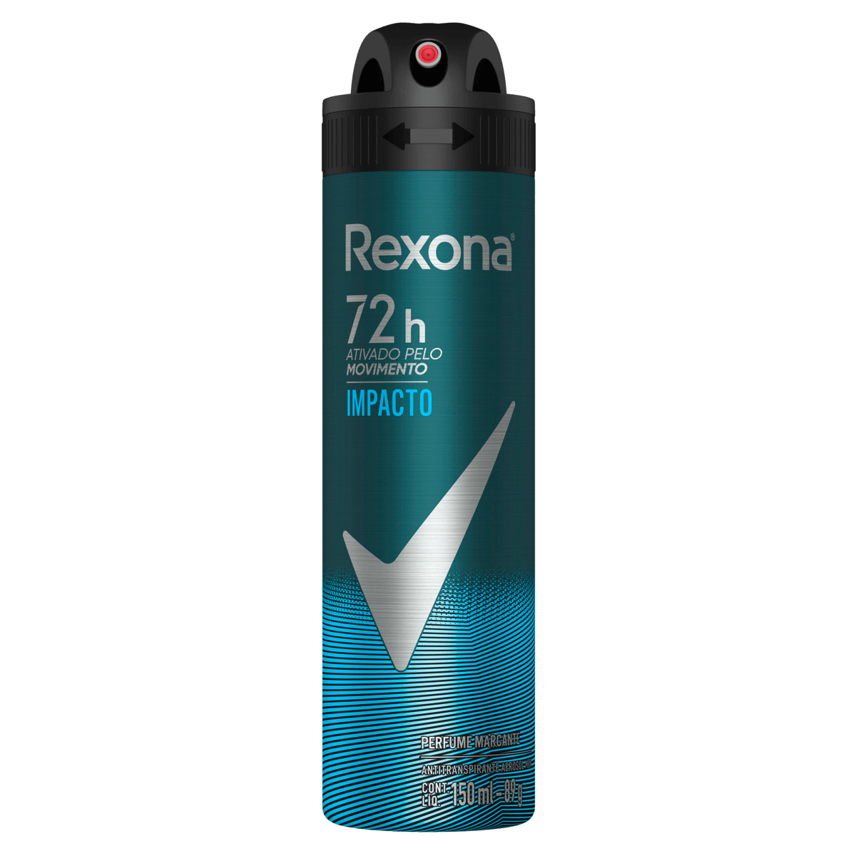 Antitranspirante Aerossol Impacto Rexona Men 150ml Spray