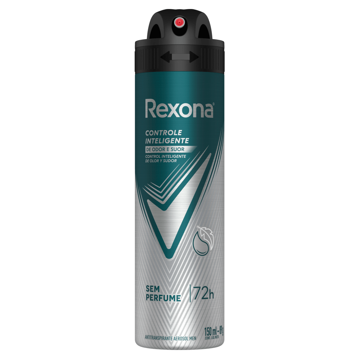 Antitranspirante Aerossol sem Perfume Rexona Men 150ml Spray - Imagem 4