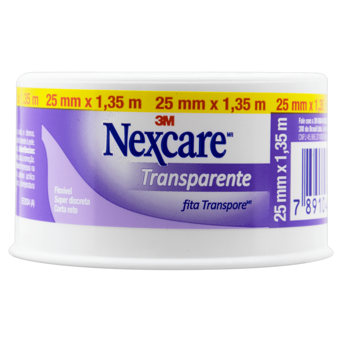 Fita Micropore Transparente Nexcare 25mm x 1,35m - Imagem 4
