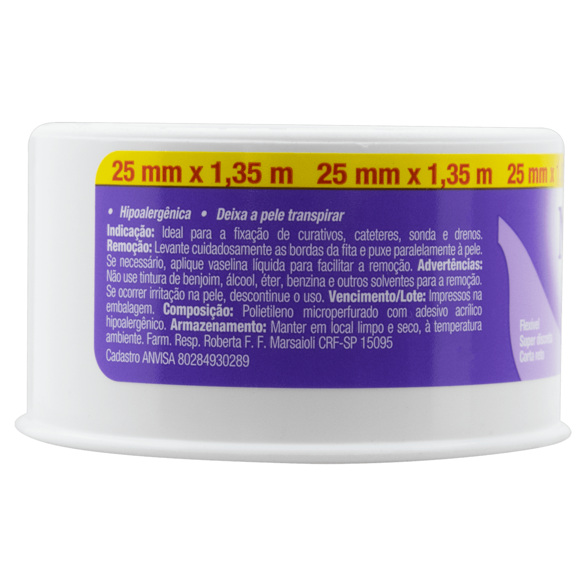 Fita Micropore Transparente Nexcare 25mm x 1,35m - Imagem 8