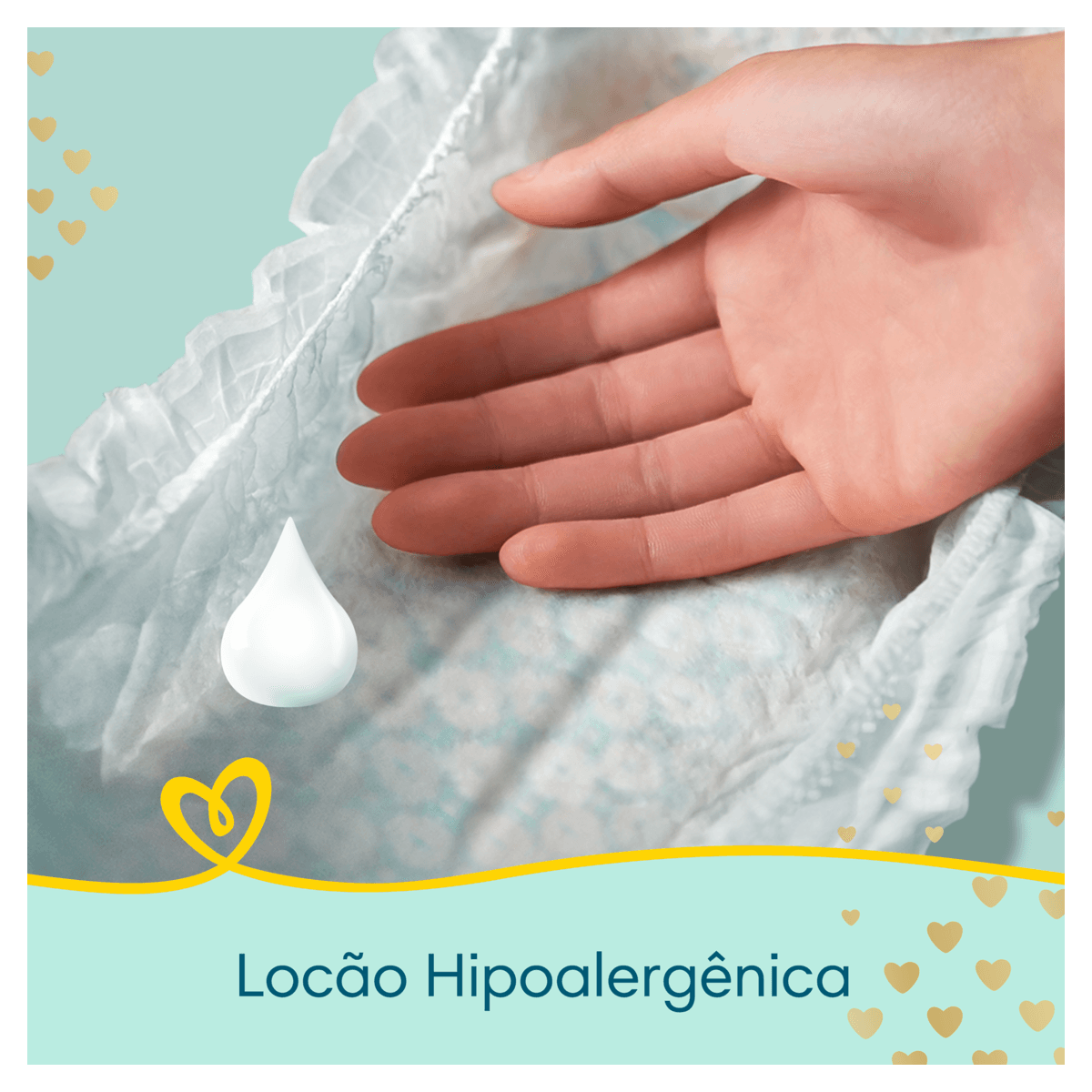 Pampers Fralda Descartável Premium Care M 80un Hipoalergênica Respirável 12h - Imagem 6