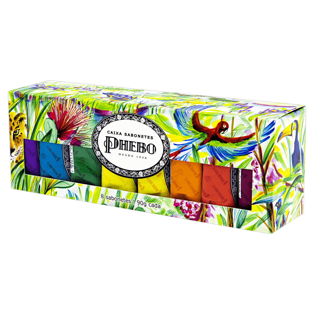 Kit Sabonete Phebo Amazonia 90G Com 8Un - Granado