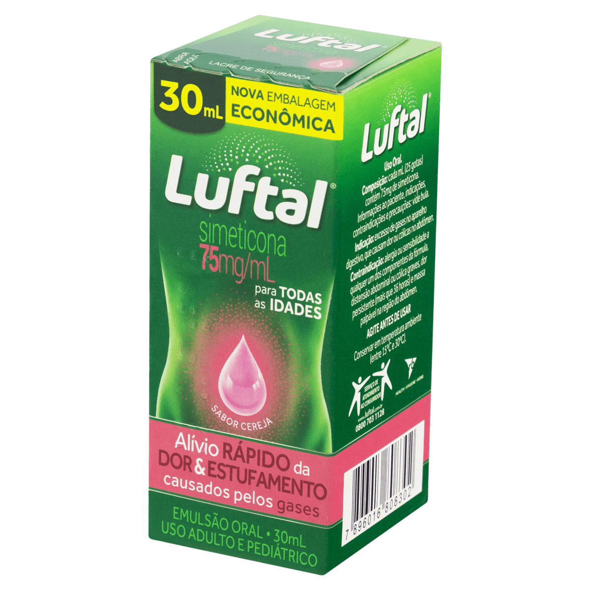 Luftal Gotas Simeticona 30Ml – Cereja