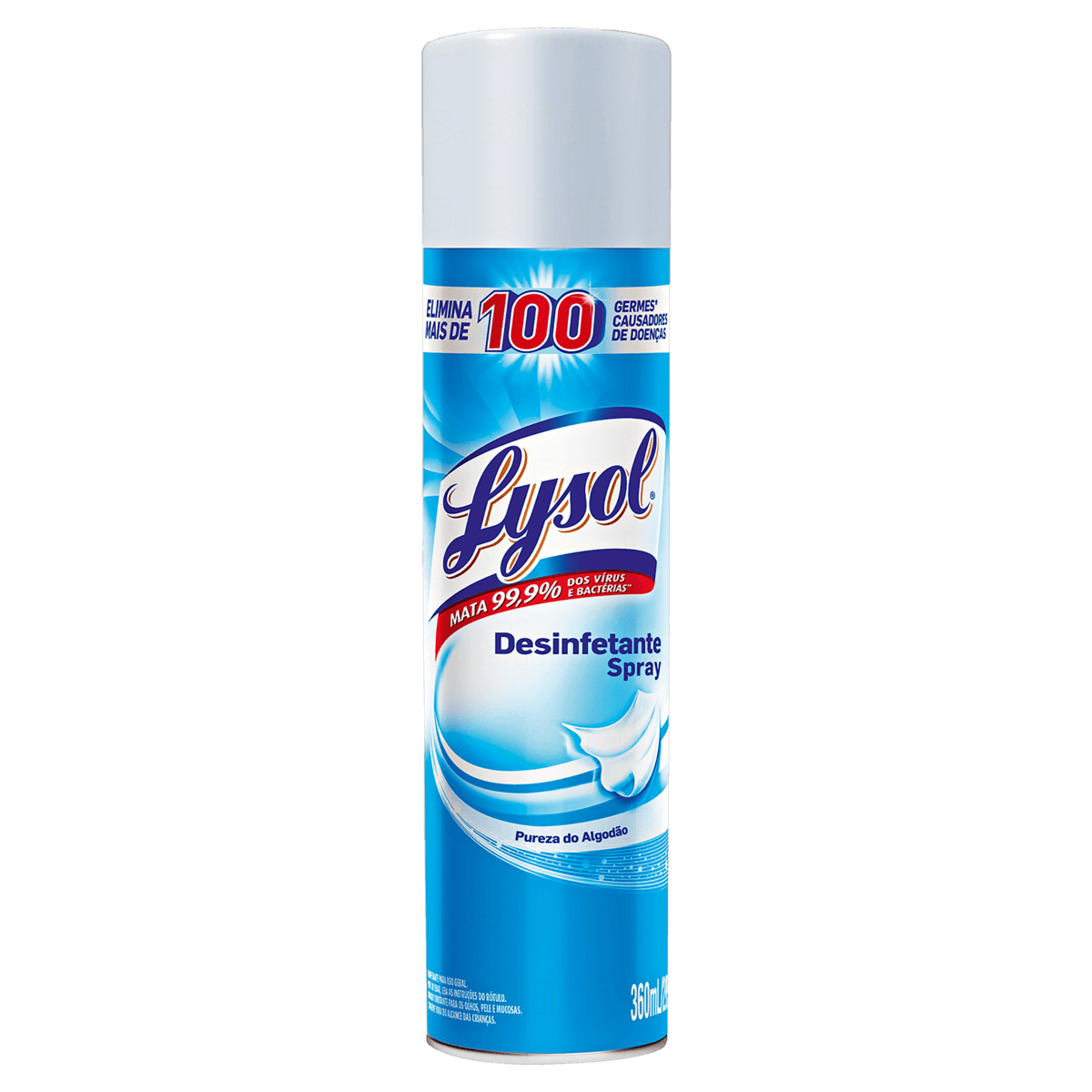 Desinfetante Aerossol Pureza do Algodão 360 ml Lysol