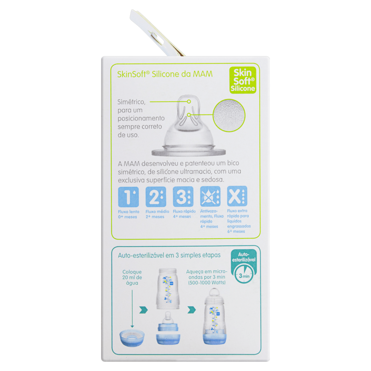 Mamadeira Mam Easy Start – 130ml - Imagem 2